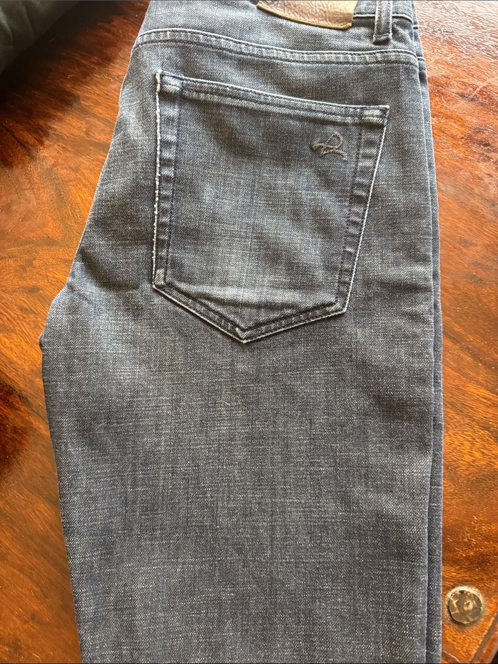 Blank NYC Men's Slim Jeans in Faded Blue Wash
